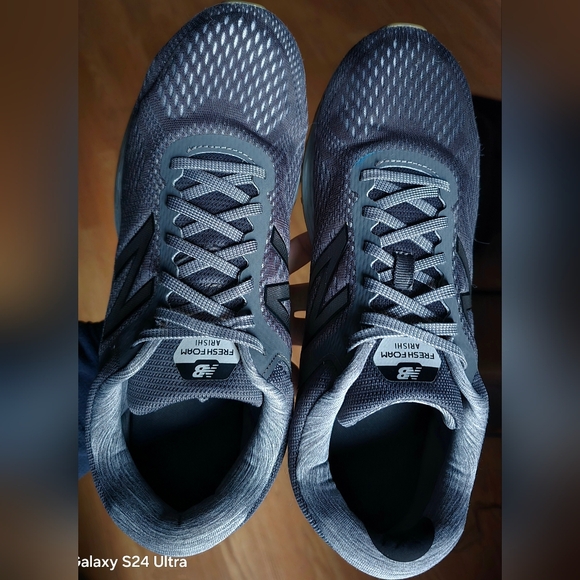 Sz 13 Men's 4E Wide NEW BALANCE FRESH FOAM ARISHI V2 Magnet/Grey - Picture 6 of 8